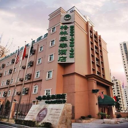 Greentree Inn Shanghai Zhongshan Hutai Business Hotel Dış mekan fotoğraf